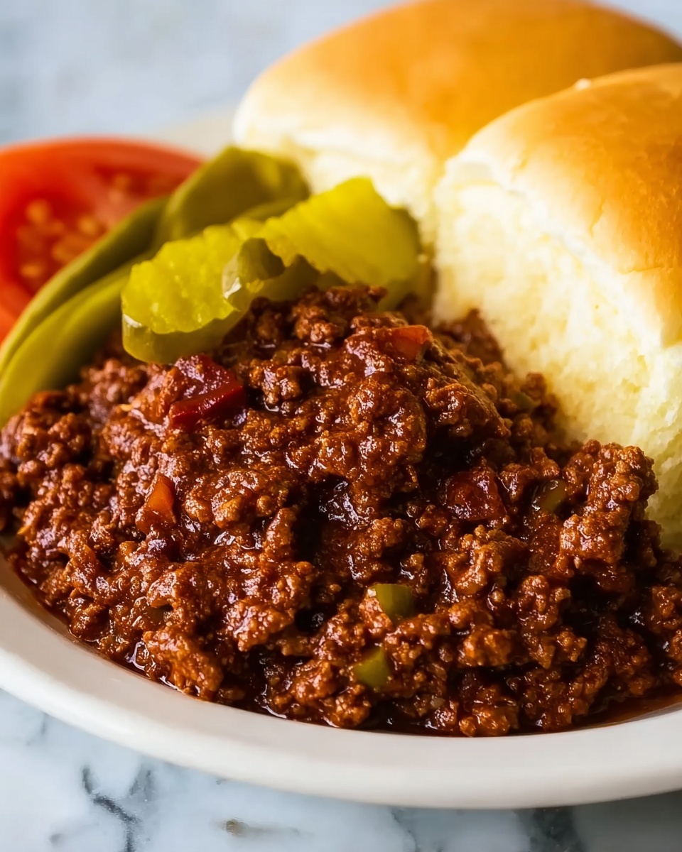 Sweet and Tangy Homemade Sloppy Joes Recipe - Recipe Image