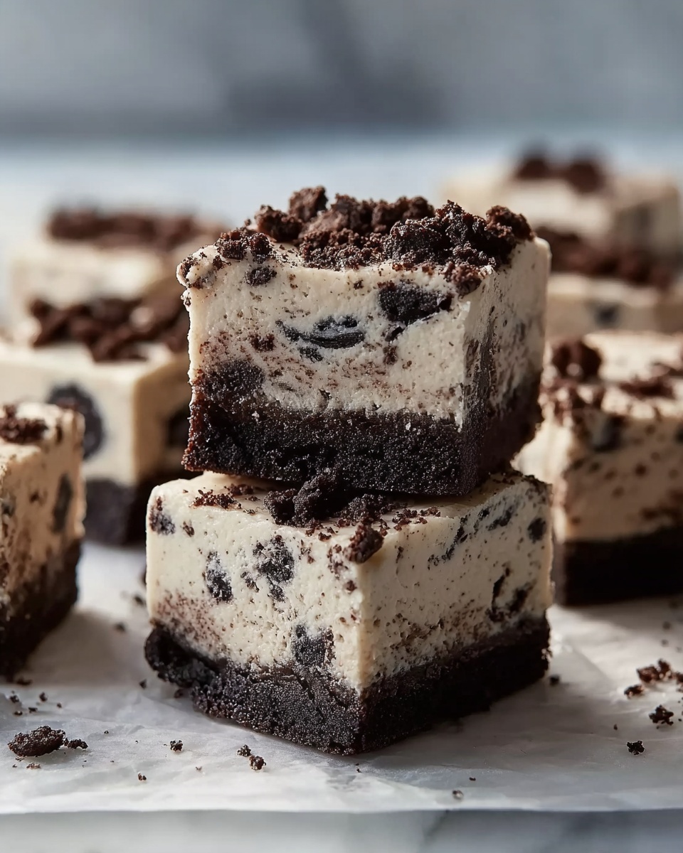 No-Bake Cookies and Cream Cheesecake Bites Recipe - Recipe Image
