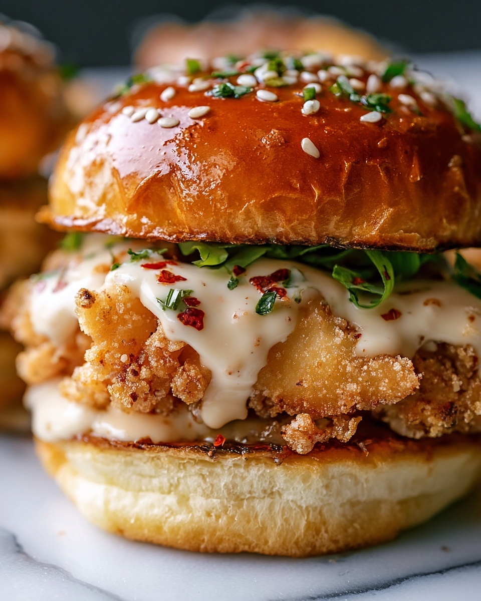 Bang Bang Chicken Sliders Recipe - Recipe Image