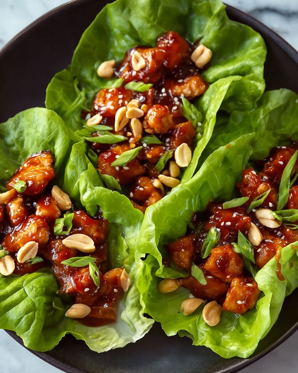 Flavorful Teriyaki Chicken Lettuce Wraps – Light, Easy & Delicious! Recipe - Recipe Image