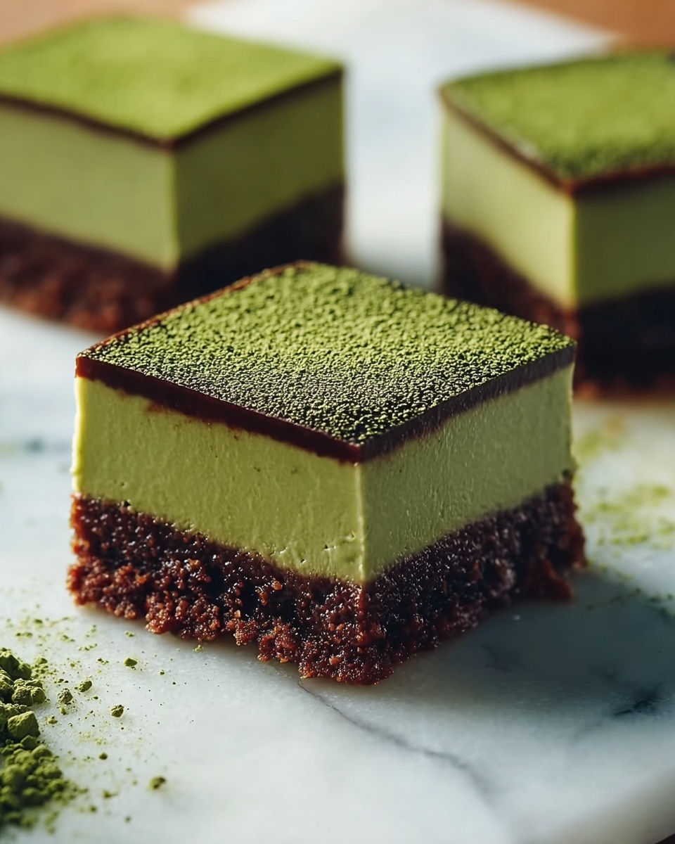 Matcha Mochi Brownies Recipe - Recipe Image