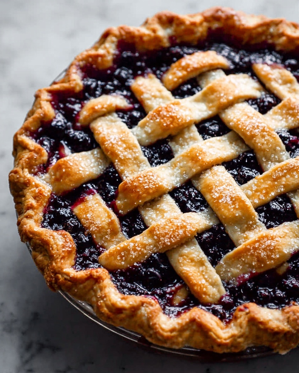 The Ultimate Blueberry Pie Recipe for Pure Homemade Bliss Recipe - Recipe Image