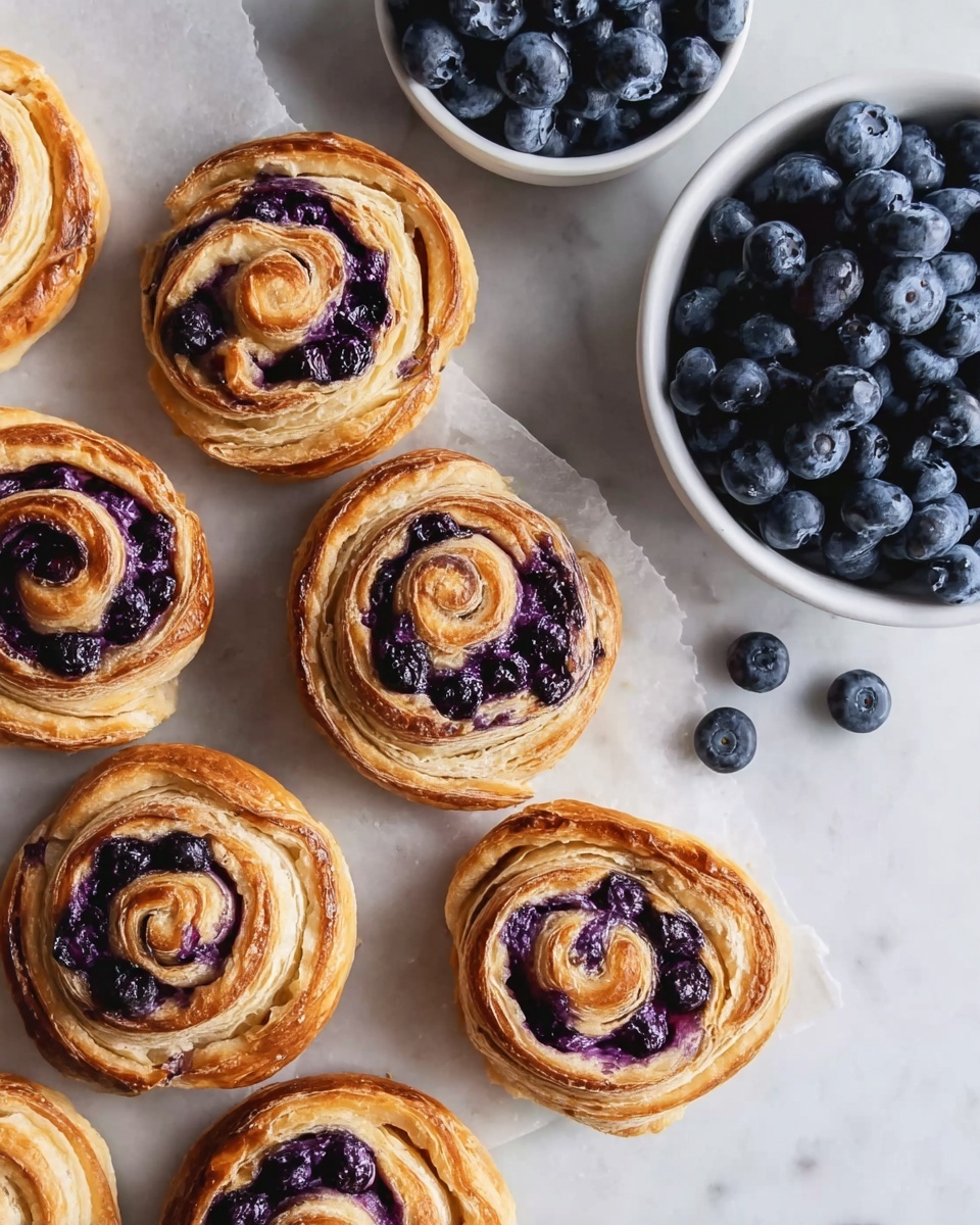 Homemade Blueberry Cruffins Recipe - Recipe Image