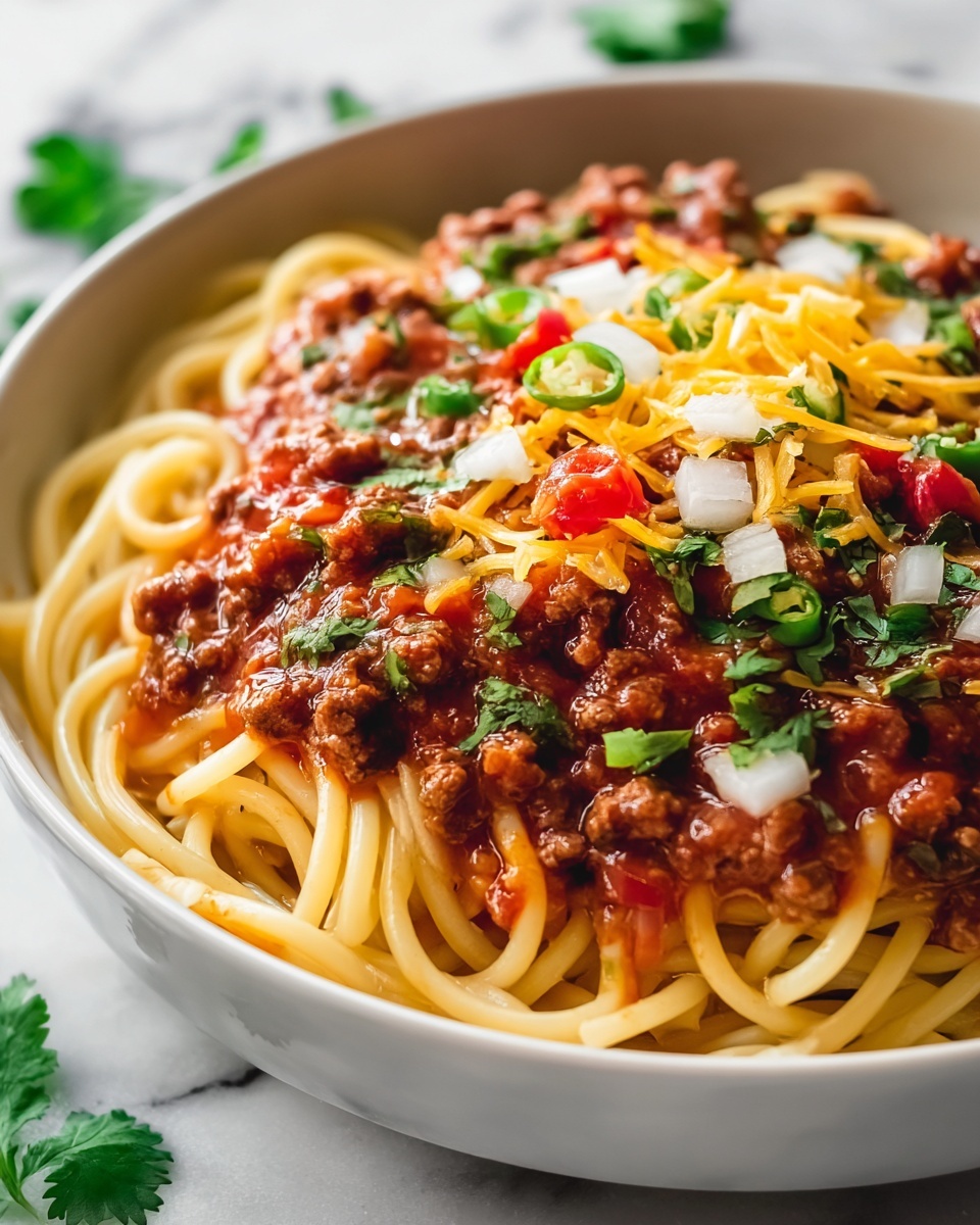 The Best Taco Spaghetti Recipe - Recipe Image