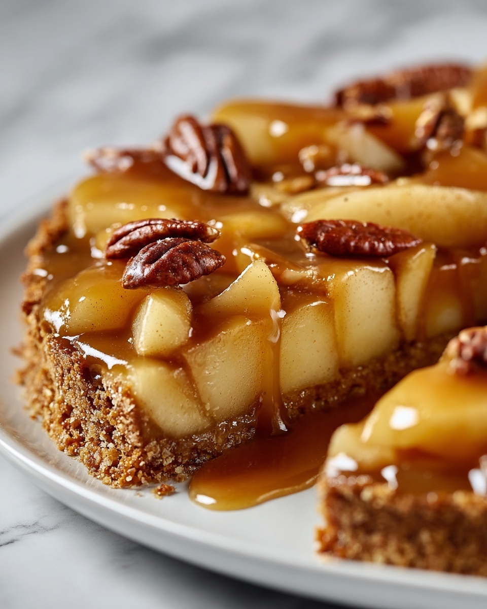 Swedish Apple Cake with Caramel Recipe - Recipe Image