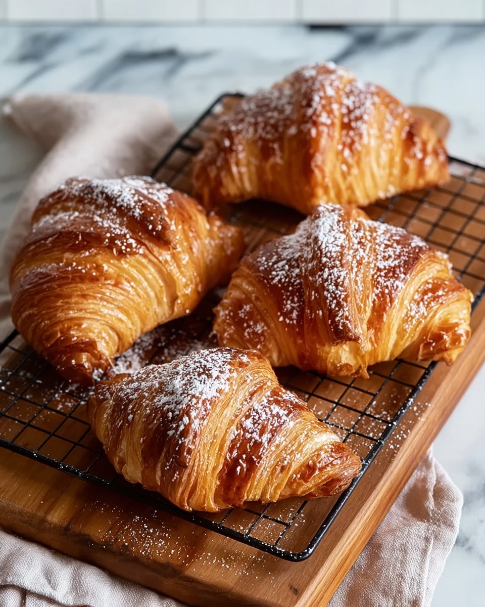 Air Fryer Nutella Croissants with Chocolate Chips Recipe - Recipe Image