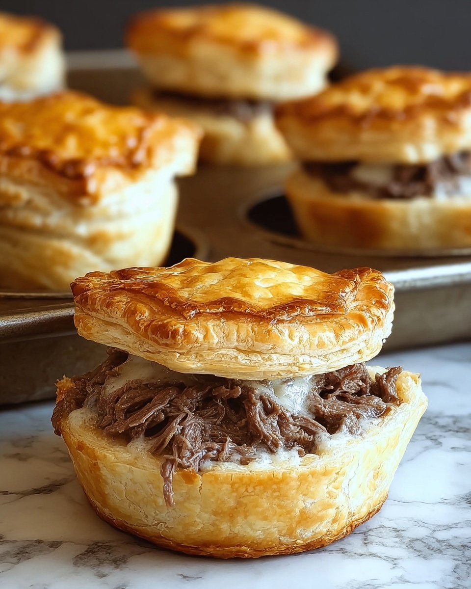 Baked French Dip Biscuits Recipe - Recipe Image