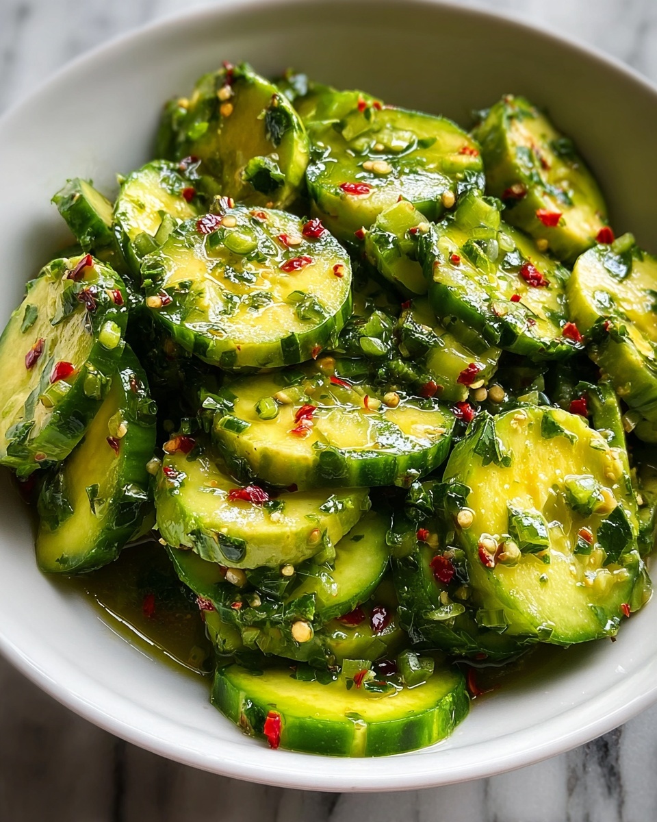 Easy Cucumber Avocado Salad Recipe - Recipe Image
