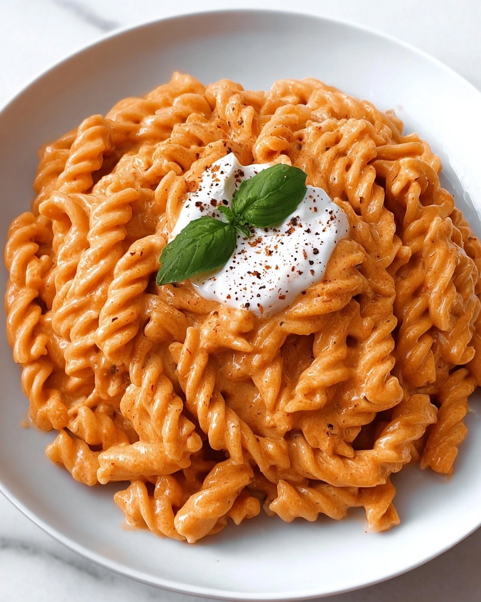 Creamy Romesco Pasta Recipe - Recipe Image