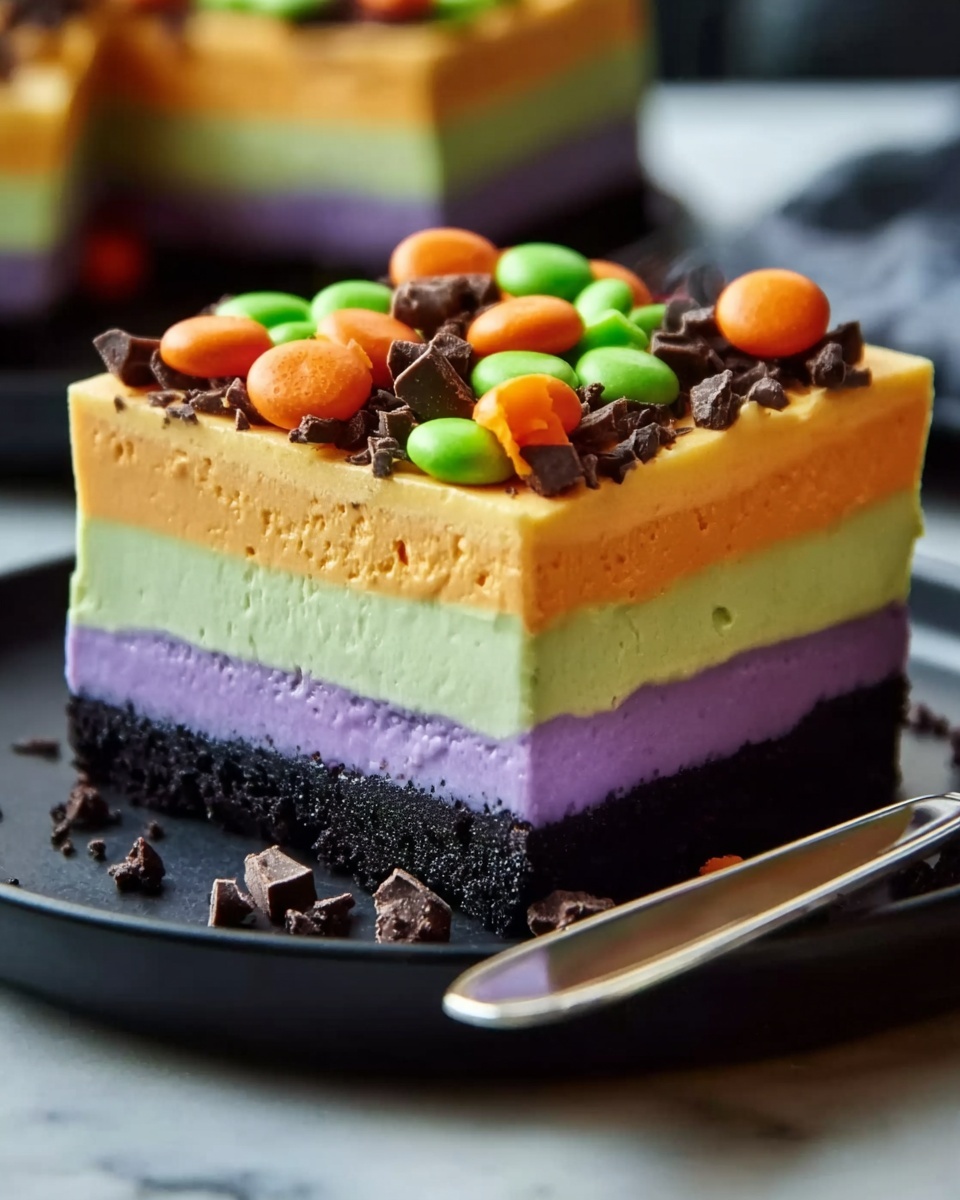Halloween Lush Dessert Recipe - Recipe Image