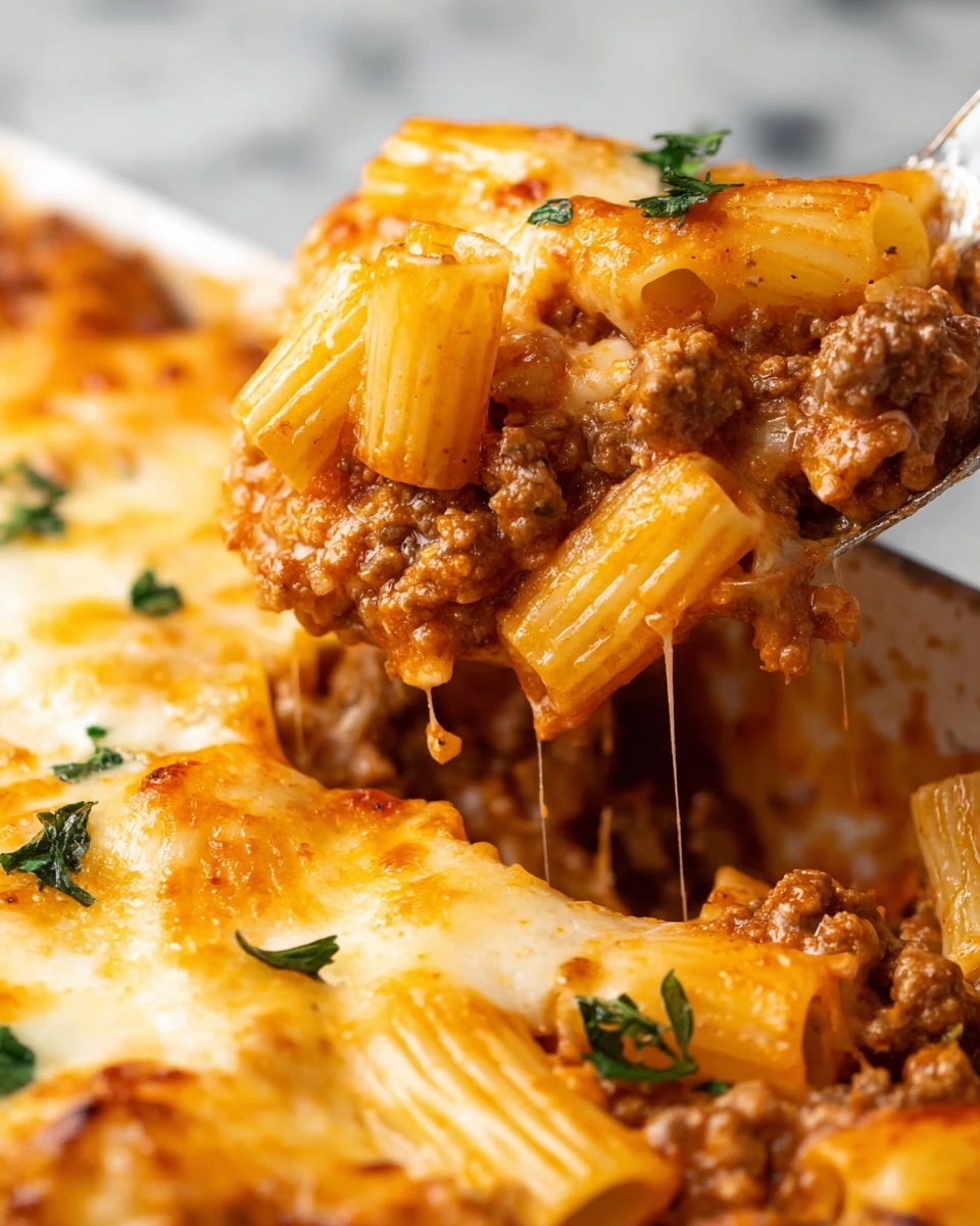 Simple Ground Beef Casserole Recipe - Recipe Image