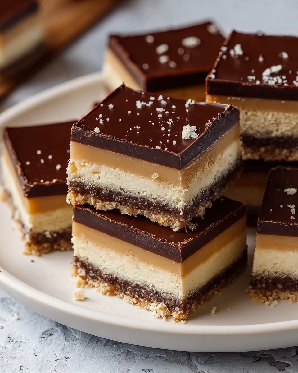 Millionaire’s Mini Bars Recipe - Recipe Image