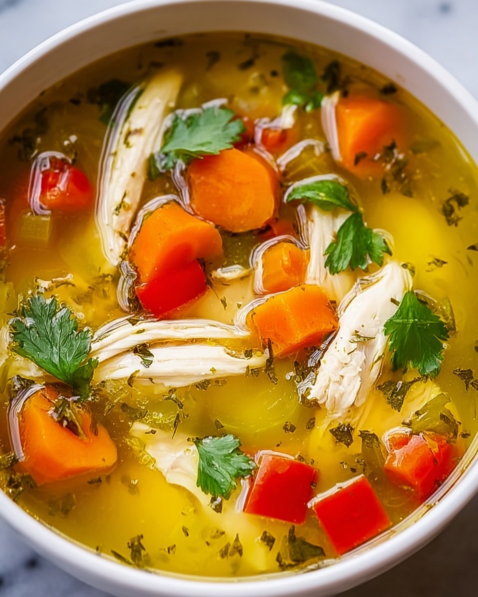 Green Chili Chicken Soup Recipe - Recipe Image