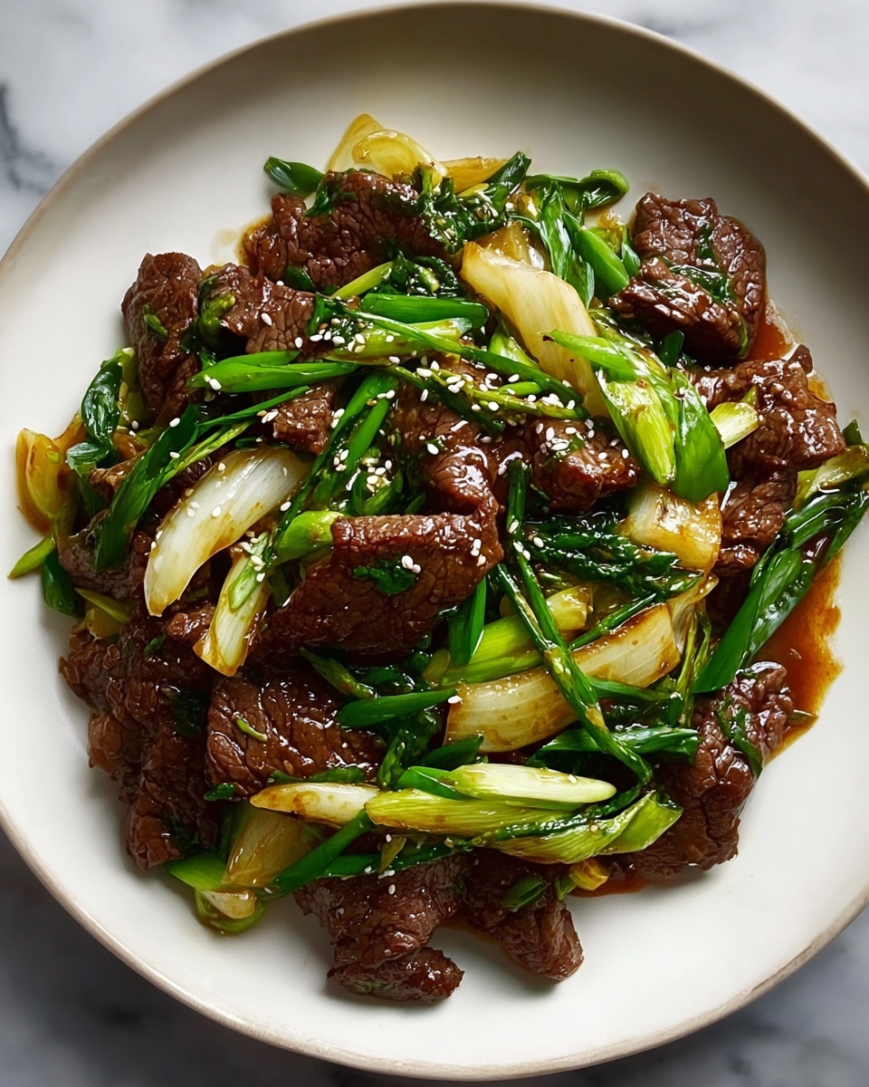 Beef and Onion Stir Fry Recipe - Recipe Image