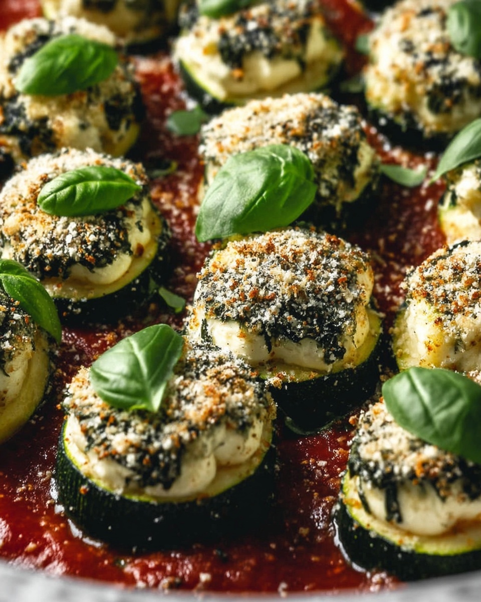 Malfatti (Italian Spinach Ricotta Dumplings) with Napoli Sauce Recipe - Recipe Image