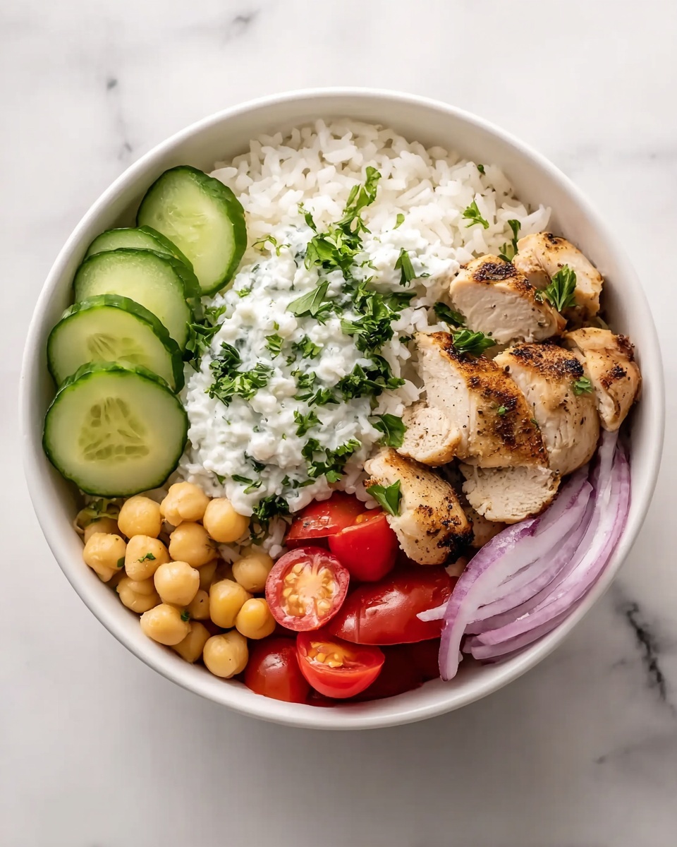 Mediterranean Chicken & Rice Bowls Recipe - Recipe Image