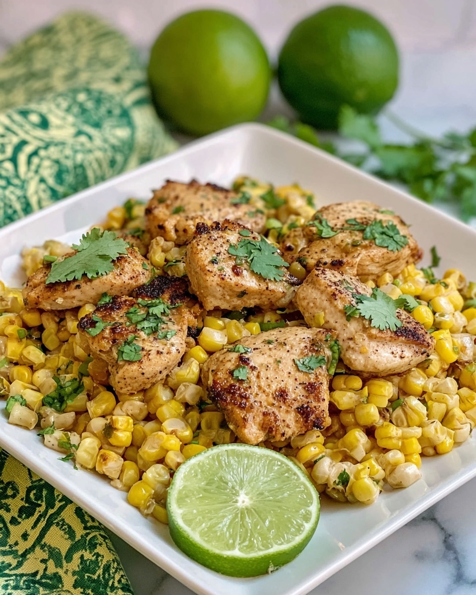 Cilantro-Lime Chicken with Fresh Corn Salsa Recipe - Recipe Image