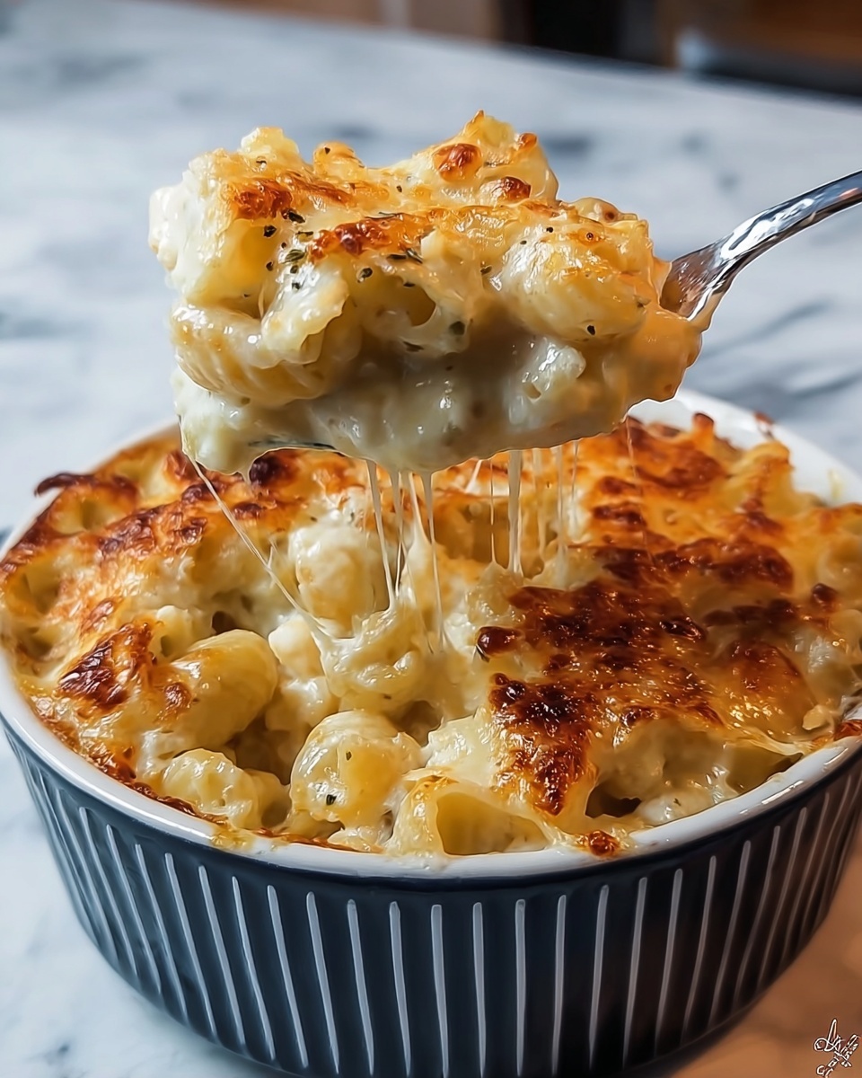 Keto Cauliflower Mac and Cheese Recipe - Recipe Image