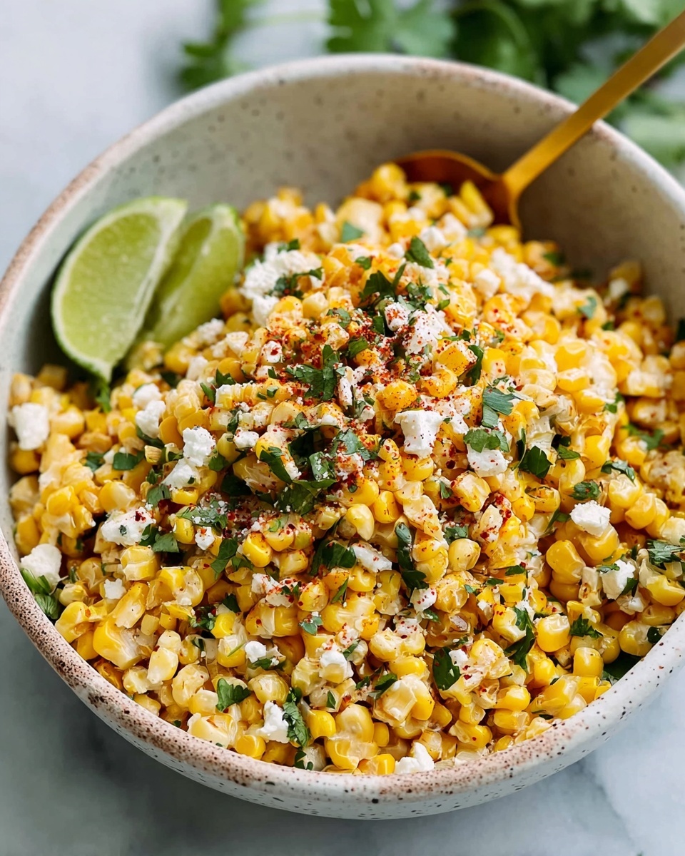 Mexican Street Corn Salad Recipe - Recipe Image