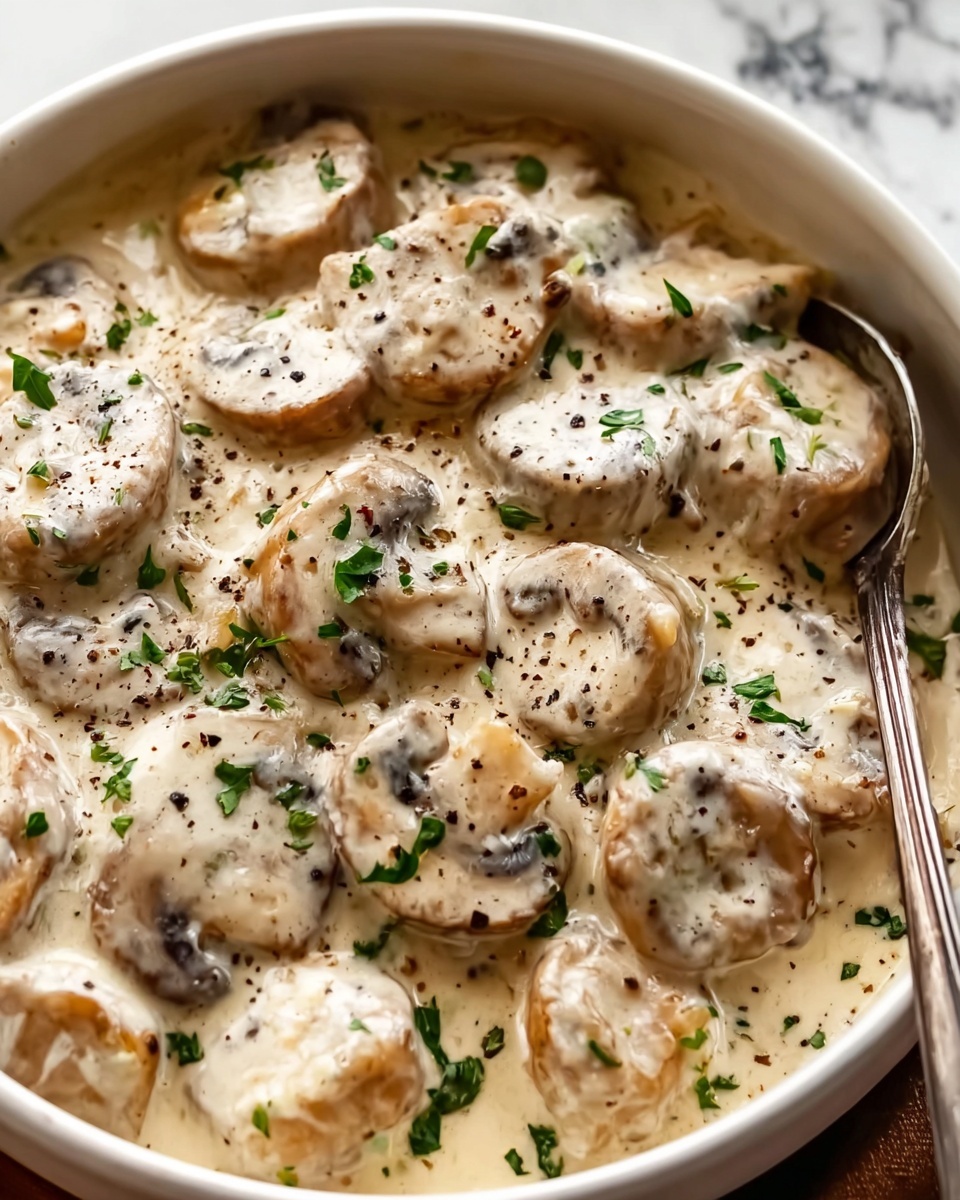 Creamy Mushroom Delight Recipe - Recipe Image