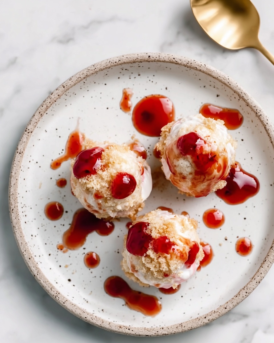 Cranberry and Pecan Goat Cheese Balls with Honey Glaze Recipe - Recipe Image