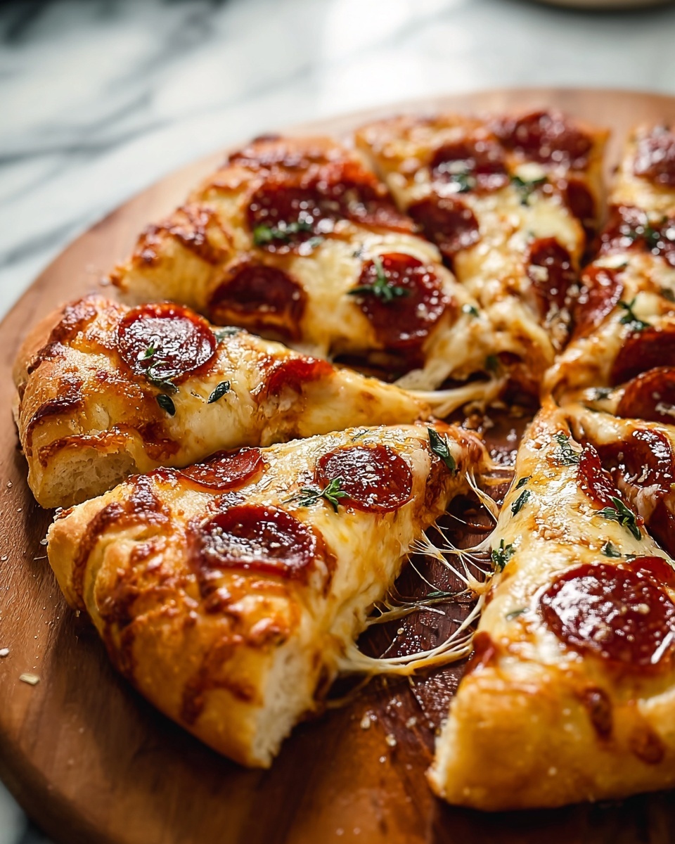 Delicious Pull-Apart Pizza Bread Recipe - Recipe Image