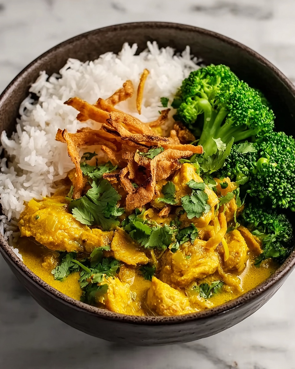 Golden Coconut Chicken Curry Recipe - Recipe Image