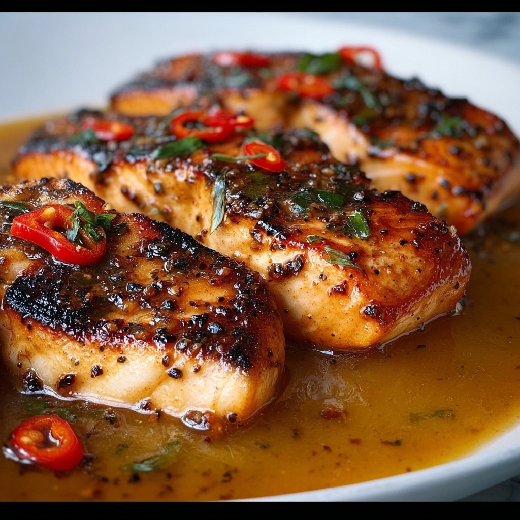 Cajun Honey Butter Salmon Recipe - Recipe Image