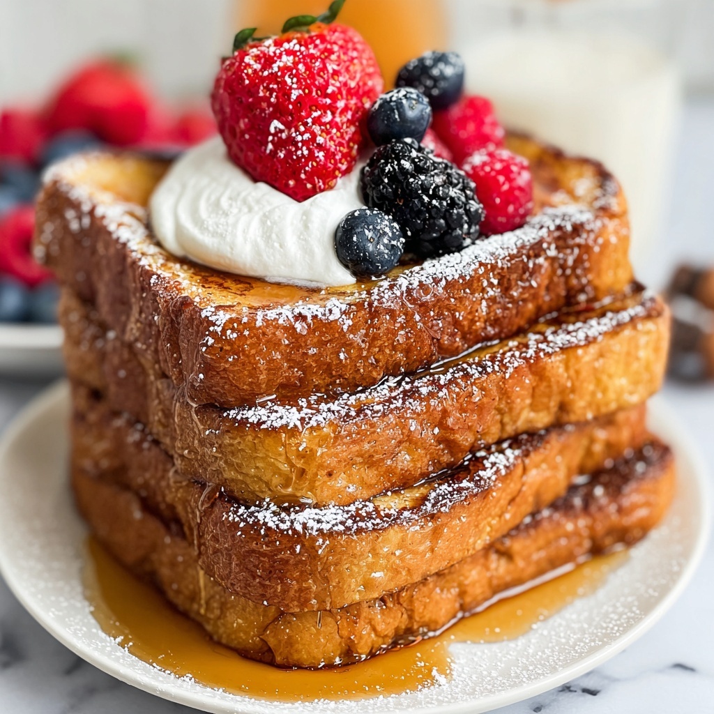 Blackstone French Toast Recipe - Recipe Image