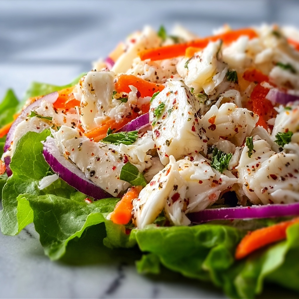 Crab Salad: A Refreshing Delight for Any Occasion Recipe - Recipe Image