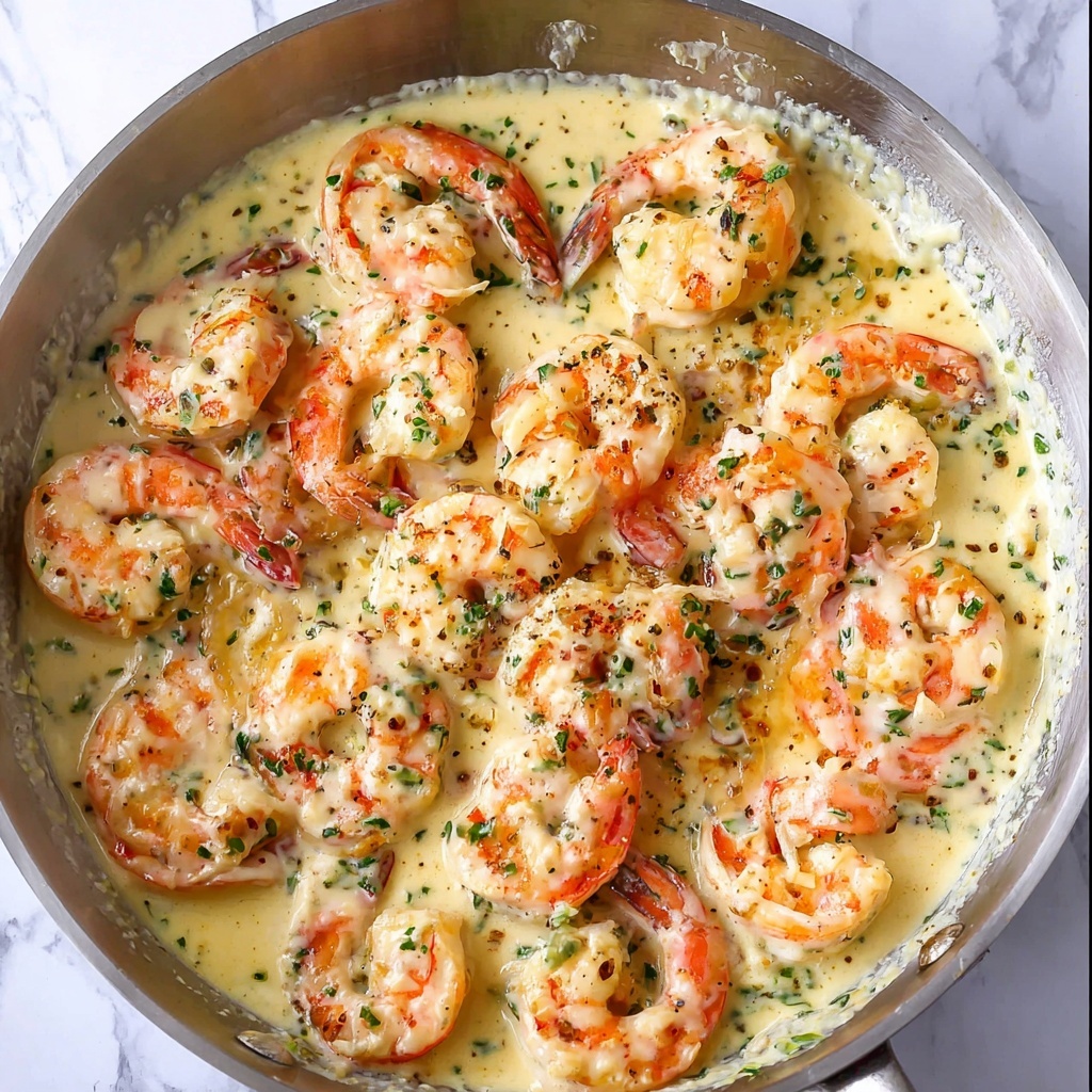 Creamy Garlic Shrimp Recipe - Recipe Image