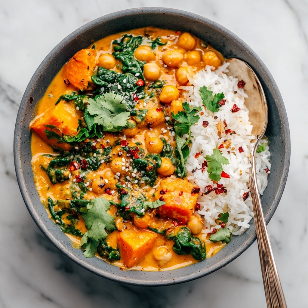 Sweet Potato and Chickpea Curry Recipe - Recipe Image