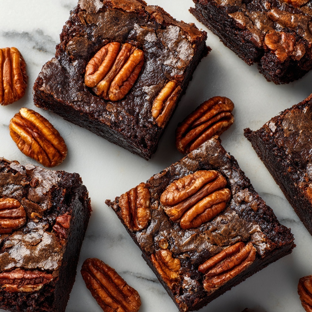 Pecan Pie Brownies Recipe - Recipe Image