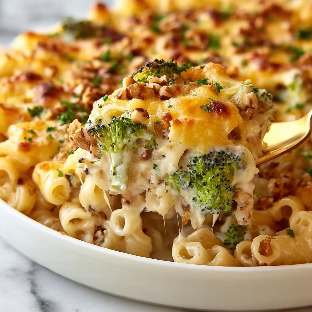 Healthy Chicken Broccoli Pasta Casserole Recipe - Recipe Image