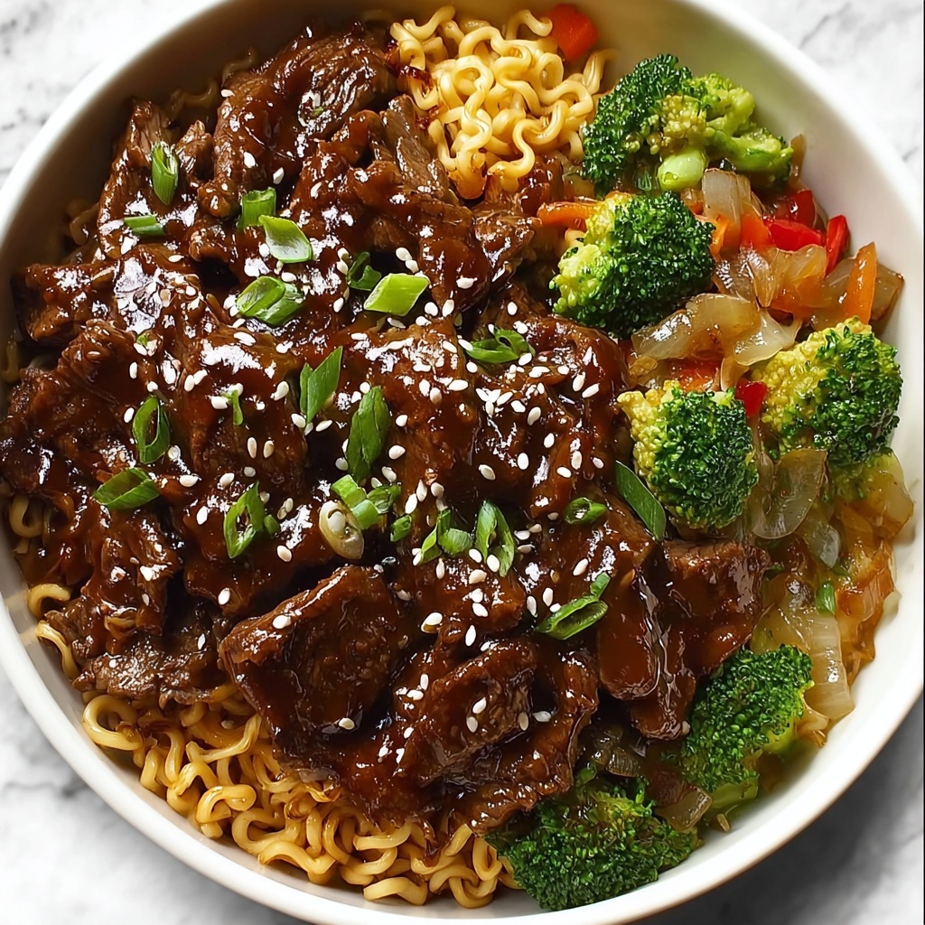 Sticky Beef Noodles Recipe - Recipe Image