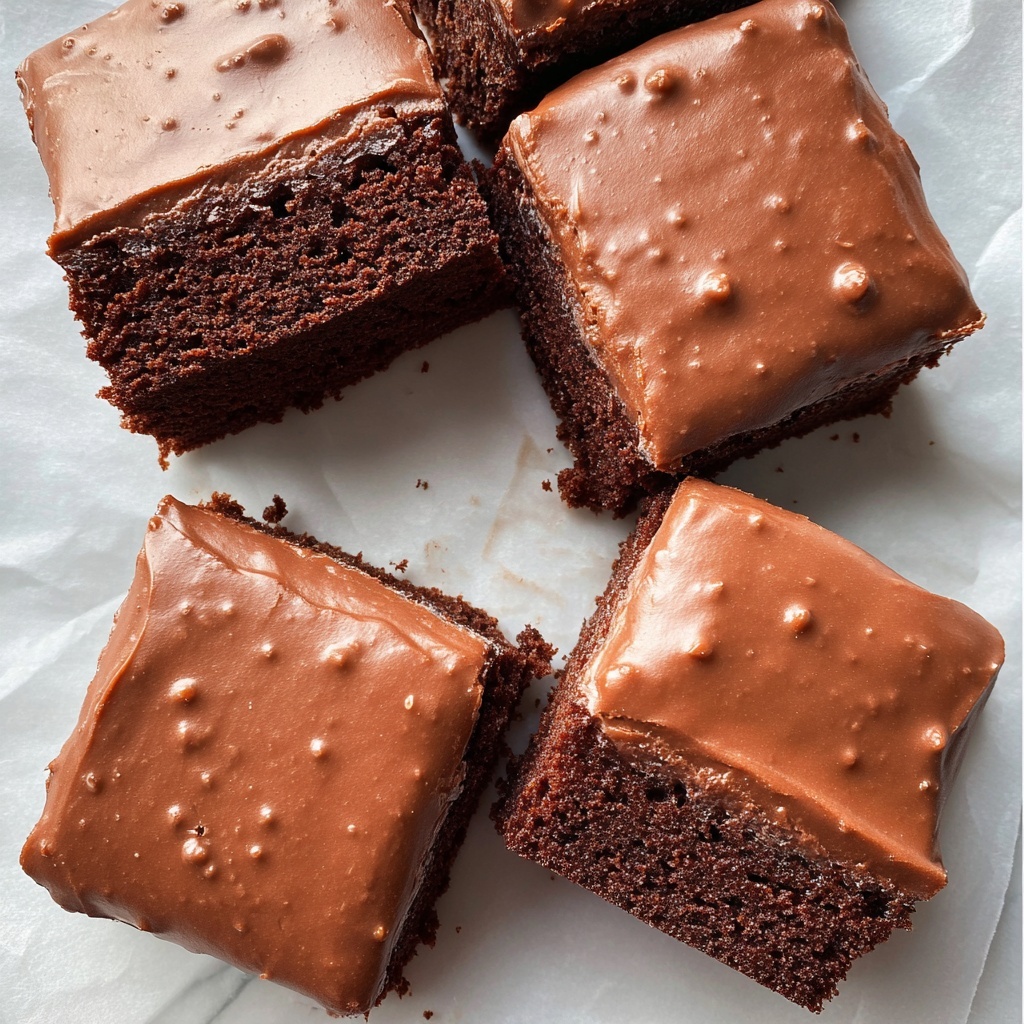 Lunch Lady Brownies Recipe - Recipe Image