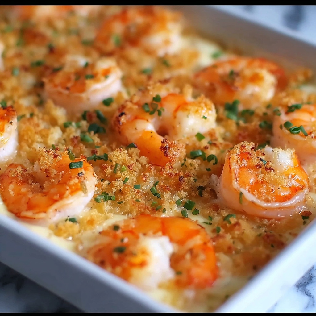 Crab and Shrimp Casserole Recipe - Recipe Image