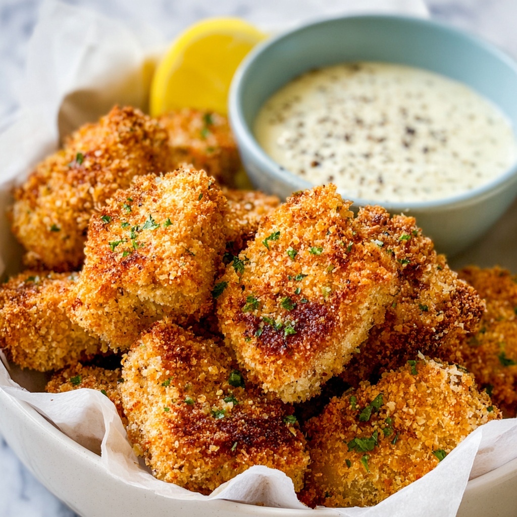 Parmesan Fish Nuggets Recipe - Recipe Image