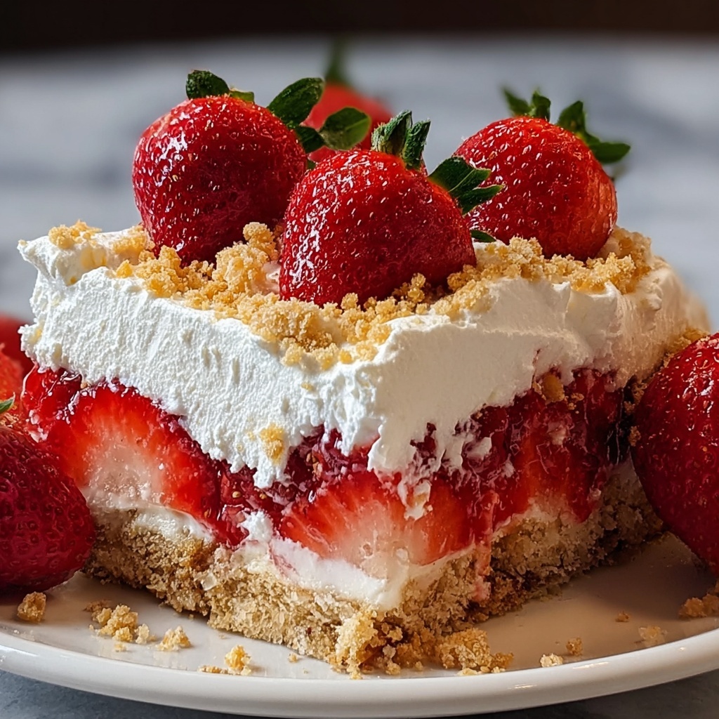 Strawberry Cheesecake Dump Delight Recipe - Recipe Image