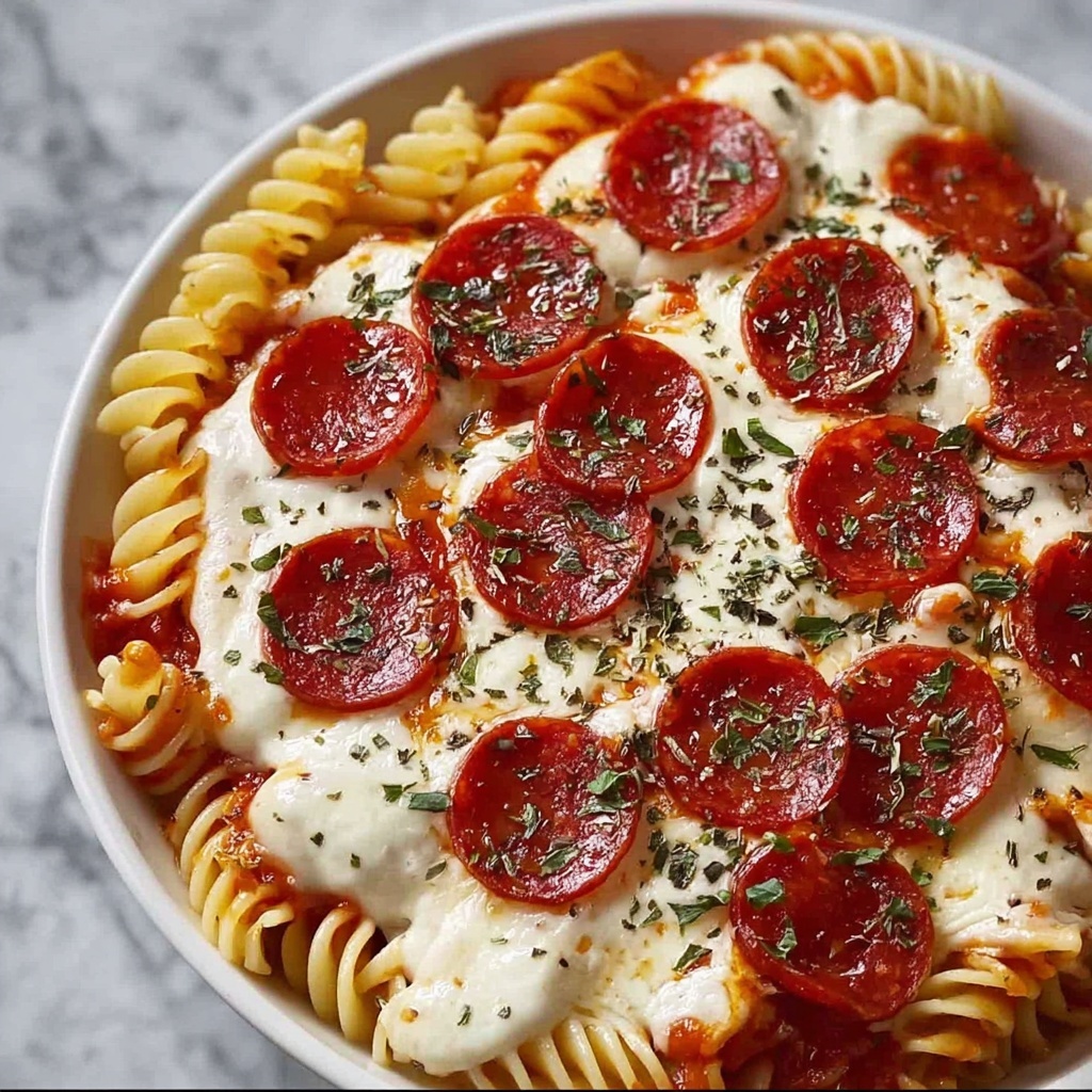 Pepperoni Pasta Bake Recipe - Recipe Image