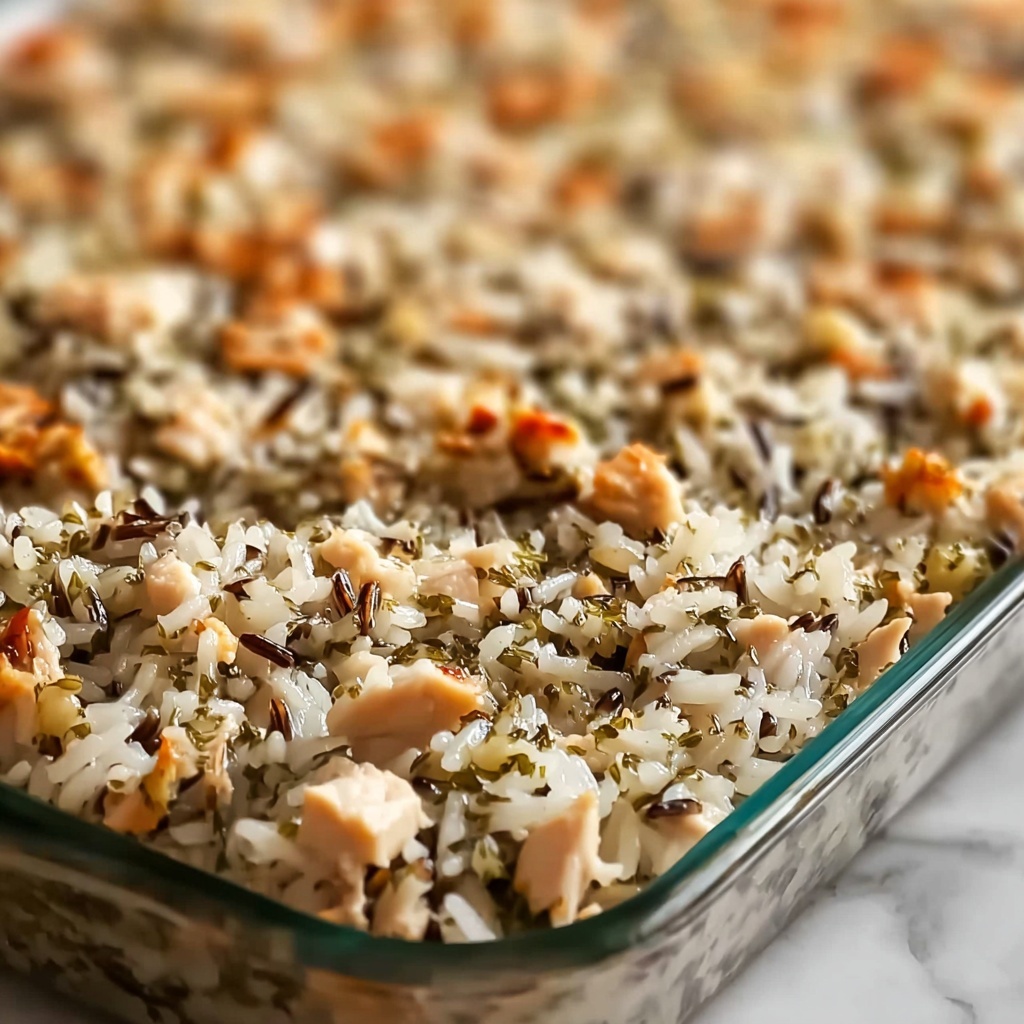 Wild Rice and Turkey Casserole Recipe - Recipe Image