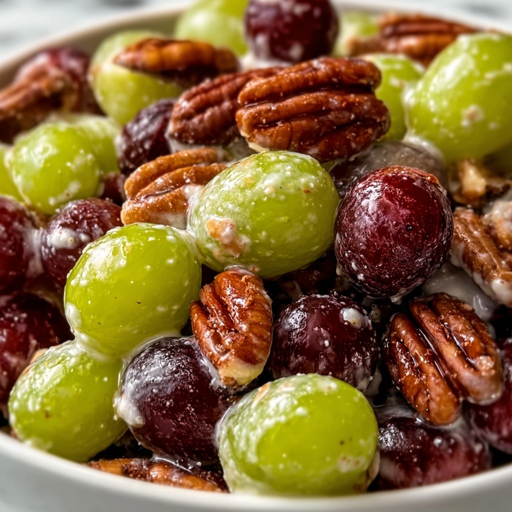 Grape Salad with Brown Sugar & Pecans Recipe - Recipe Image