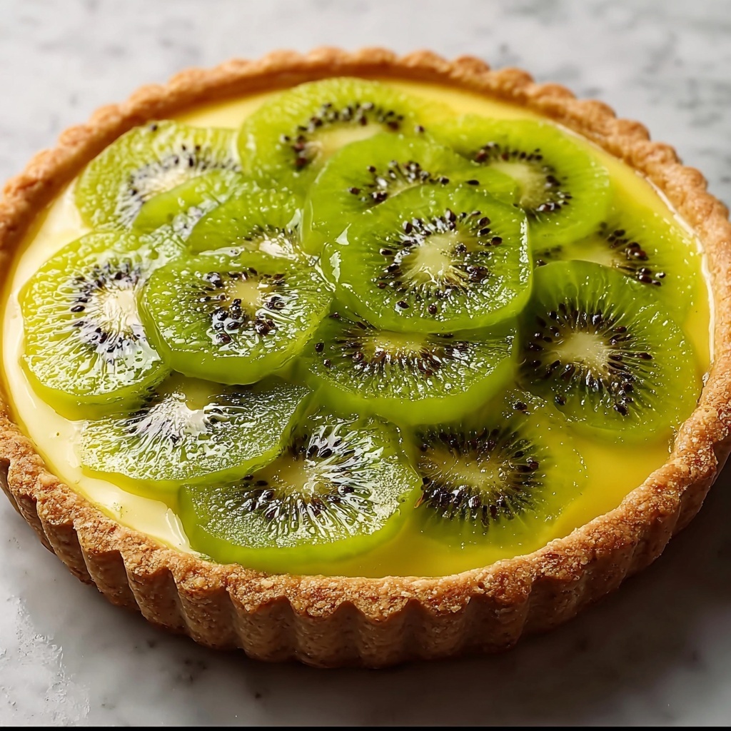 Key Lime Kiwi Tart Recipe - Recipe Image