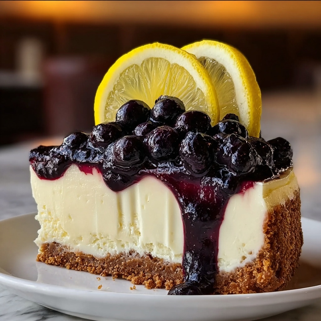 Lemon Blueberry Cheesecake Extravaganza Recipe - Recipe Image