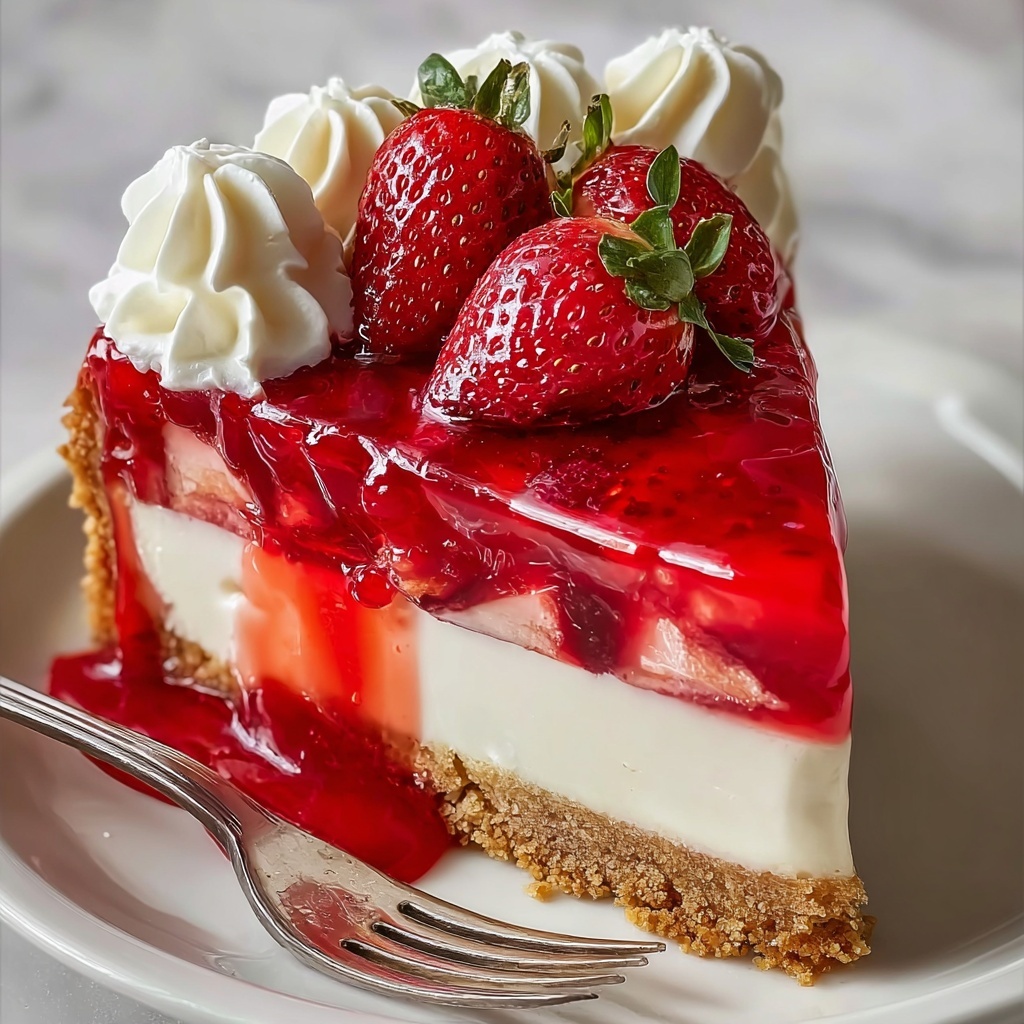 Strawberry Swirl Cheesecake Recipe - Recipe Image