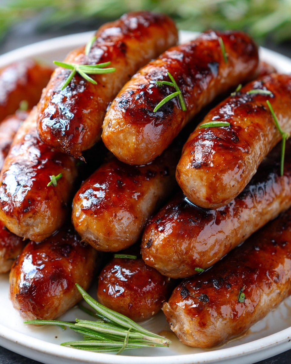 Maple and Rosemary Breakfast Sausage Recipe - Recipe Image