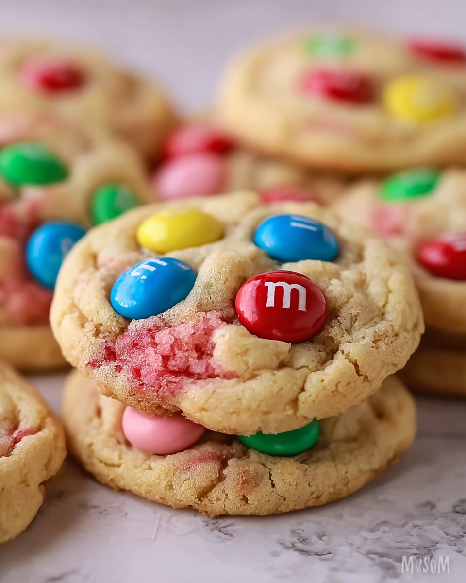 Strawberry Cake Mix Cookies Recipe - Recipe Image