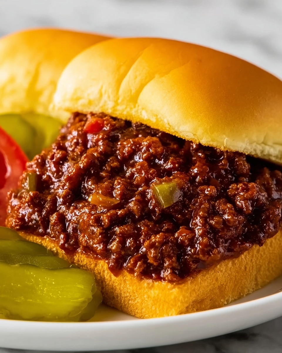 Sweet and Tangy Homemade Sloppy Joes Recipe - Recipe Image