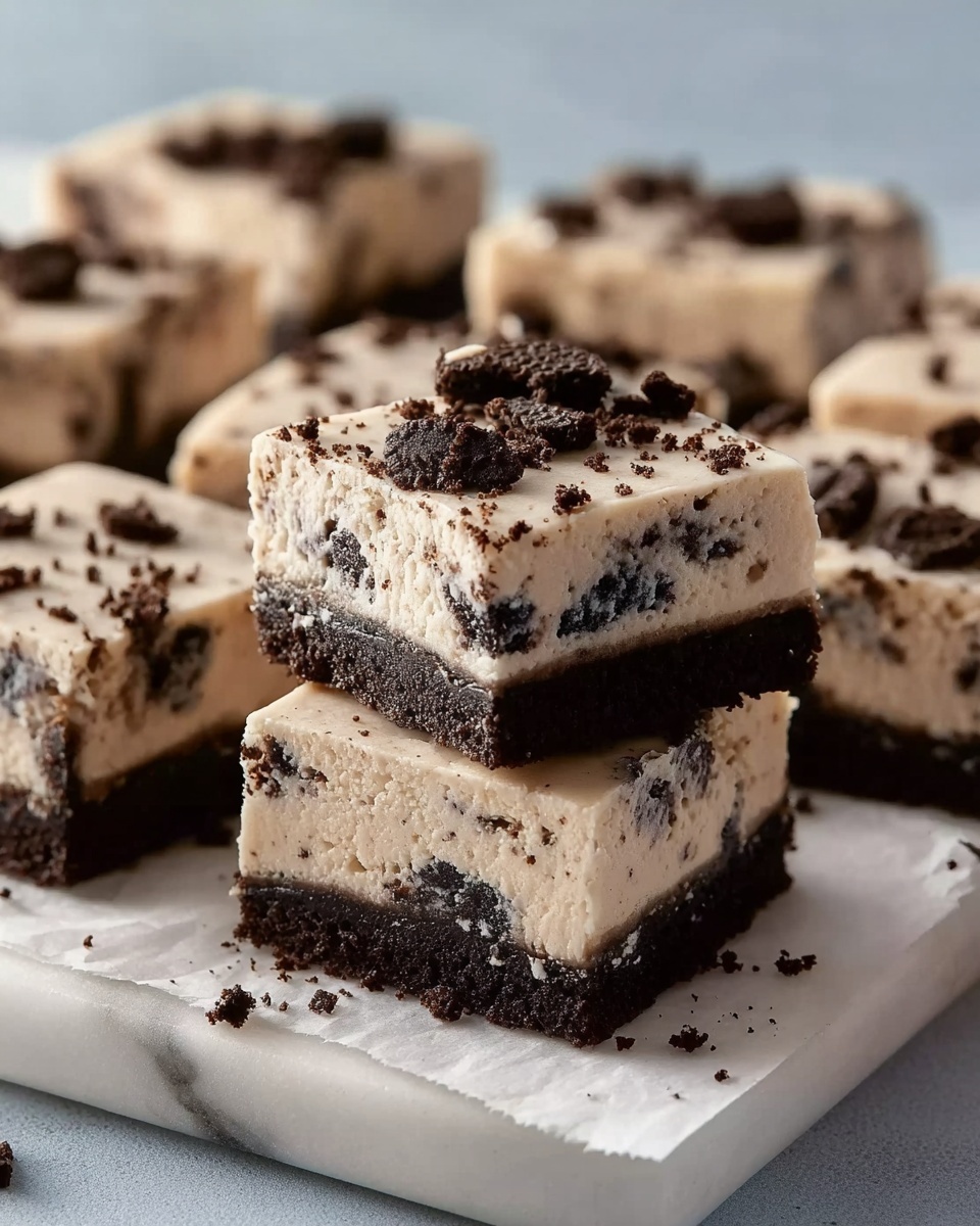 No-Bake Cookies and Cream Cheesecake Bites Recipe - Recipe Image