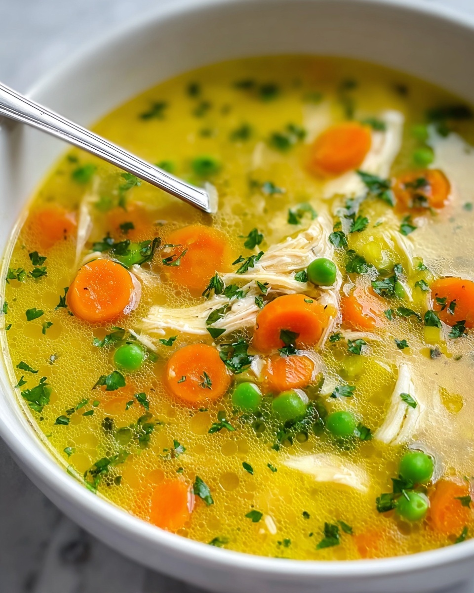 Anti-Inflammatory Turmeric Chicken Soup Recipe - Recipe Image
